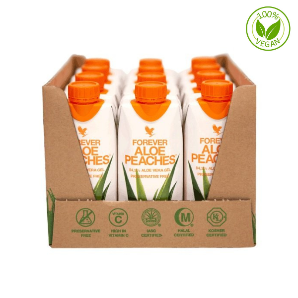 Aloe Peaches Mini (330ML X 12ΤΜΧ)